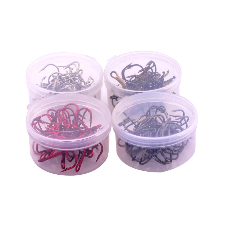 PRO BEROS 20pcs/lot Super Strong Explosion Hooks Sharp Hooks 2#-4#-6#-8#-10#  Fishing Tackle Fishhook Terminal Tackle
