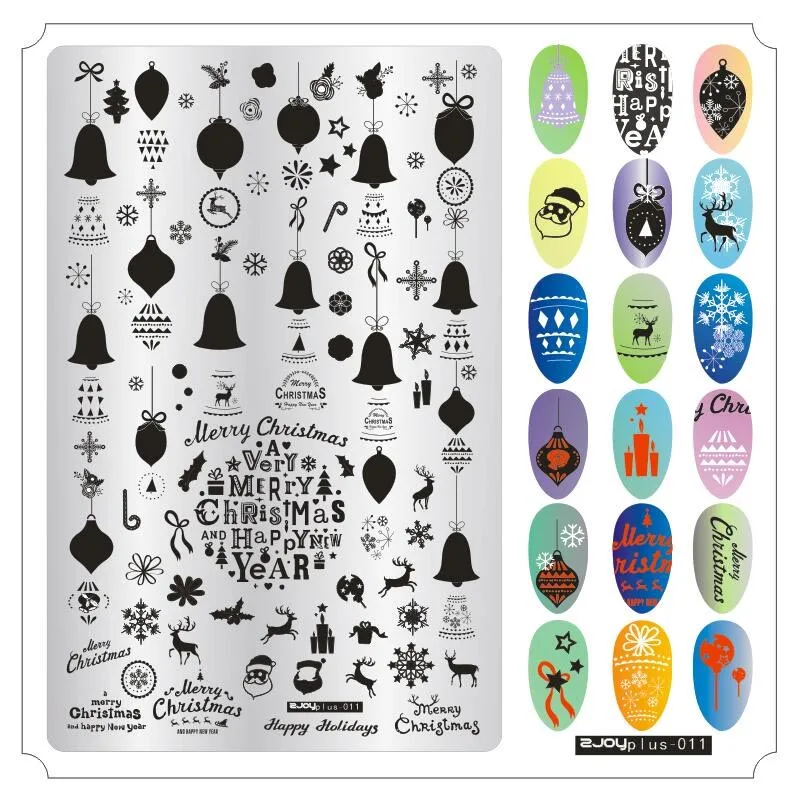 Halloween Nail Stamping Plates Nail Stamp Polish Image Nail Art Image 9.5*14.5cm Konad Stamp Stamping Manicure Template