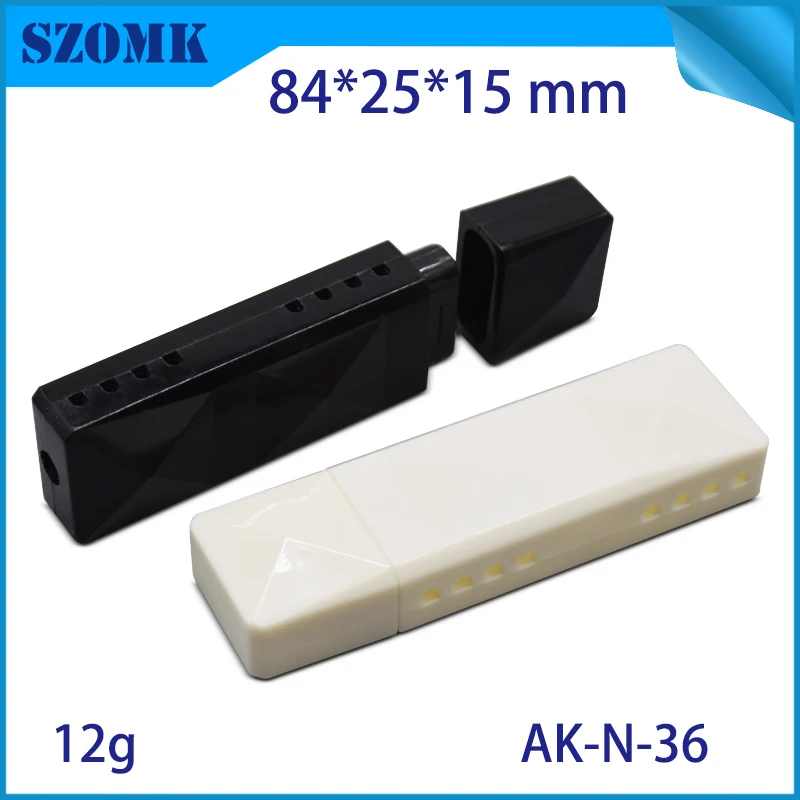 1 Piece 84*25*15mm  hot sales usb small enclosure electronics plastic case customizable instrument project enclosure housing