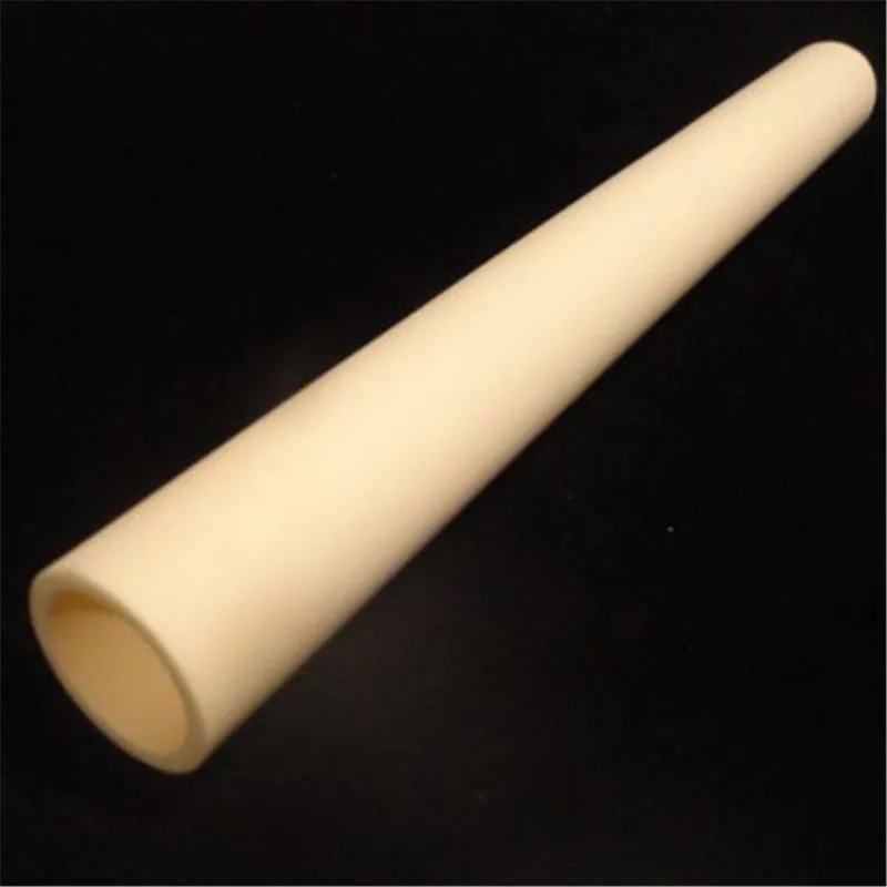 99.5%-Al2O3High Thermal Corundum TubeOD16*ID12mm/Round Single-Bore Alumina Tube/Insulating Ceramics For Thermocouple Sensors