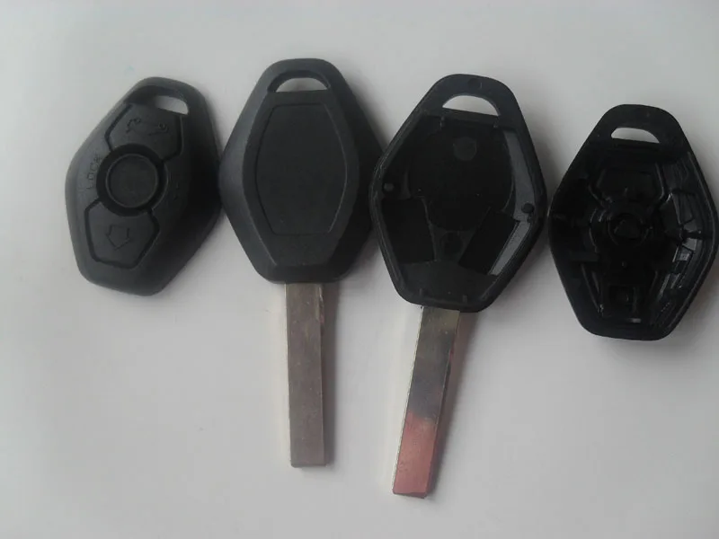 

5PCS 3 Buttons Uncut Blade Key Shell Case Blanks For BMW 3 5 7 Series 325 325i 325ci 330 330i 325 325i 525 525i X5 X3 Z3 Z4