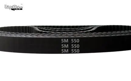 

free shipping HTD5M belt 550-5M-30 Teeth 110 Length 550mm Width 30mm 5M timing belt rubber closed-loop belt HTD 5M Belt Pulley