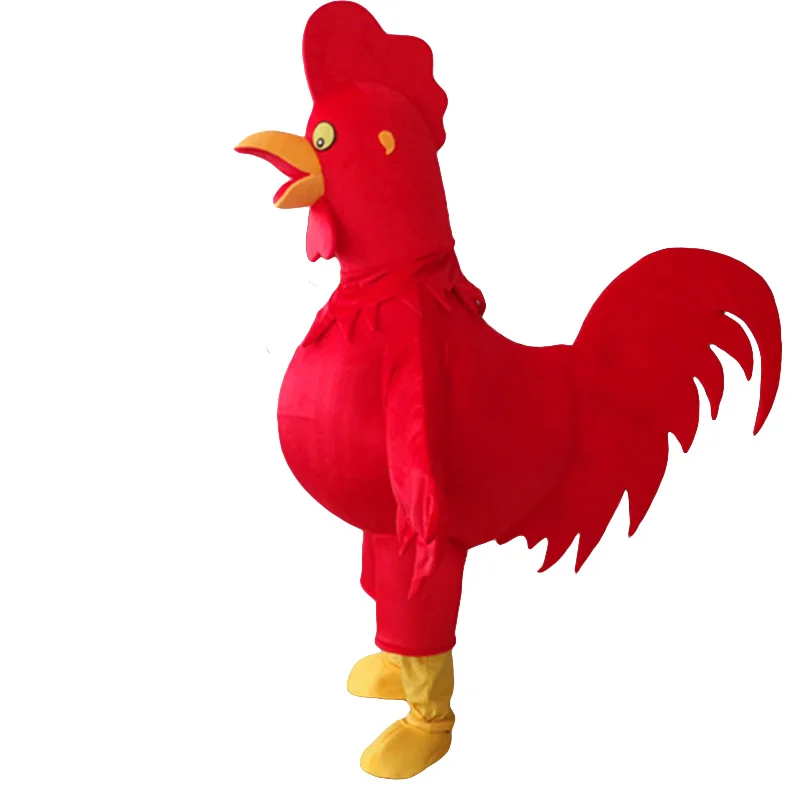 2017new Verkauf wie heiße kuchen Big rooster maskottchen kostüm Die hahn maskottchen puppen kleidung Freies verschiffen