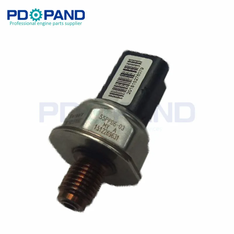 FUEL RAIL PRESSURE SENSOR 55PP06-02 55PP06-03 85PP06-04 for PEUGEOT CITROEN FIAT SCUDO 1.6 RENAULT DUALIS 1.5 S40 II 2.0