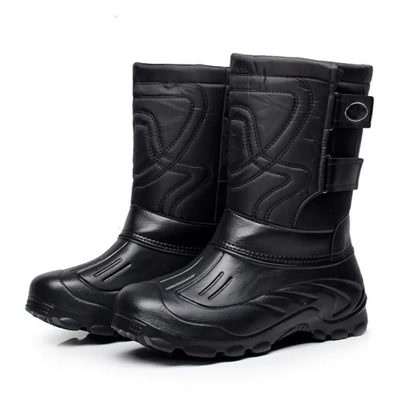 

Lightweight Waterproof Warm Fishing Snow Boots Winter Outdoor Skiing Climbing Hunting Thick Sole Thermal Antislip Cotton Shoes