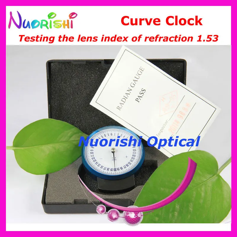 E2703  Lens Curve Clock Radian Apparatus Testing Lens Index of Refraction 1.53