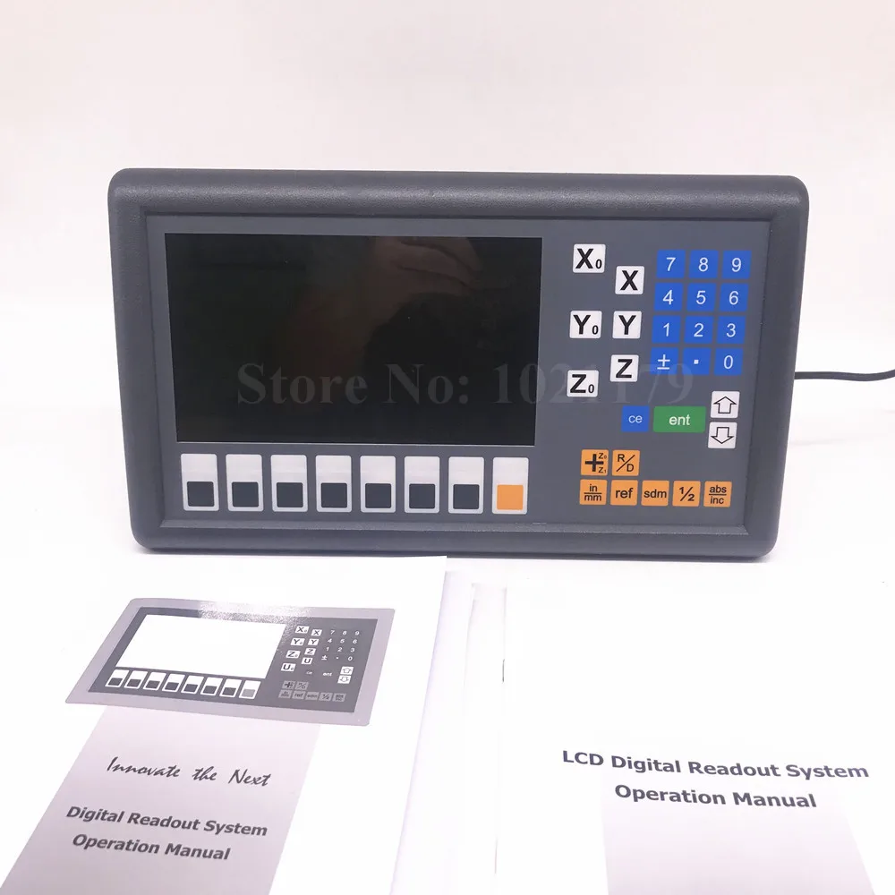 New Easson ES-12C 3 axis digital readout 110V 220V milling lathe 3 axis DRO digital display controller for lathe milling machine