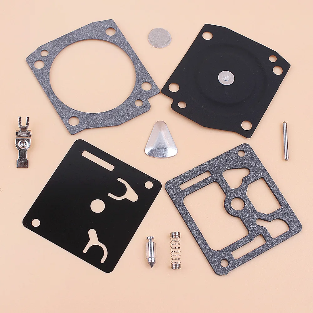 10 Pz/lotto Carburatore Carb Kit di Riparazione Fit HUSQVARNA 365 362 371 372 372XP Jonsered 2065 2165 Motosega Membrana Zama RB-31 RB31