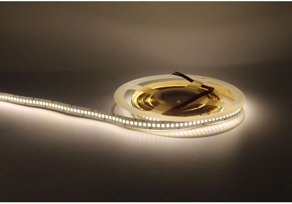 12V LED-Streifenlicht 1M 2M 3M 4M 5M Fita LED-Bandlampe SMD 2835 240LED/M Flexible DC 12 Volt warmweiße Streifenbandbeleuchtung