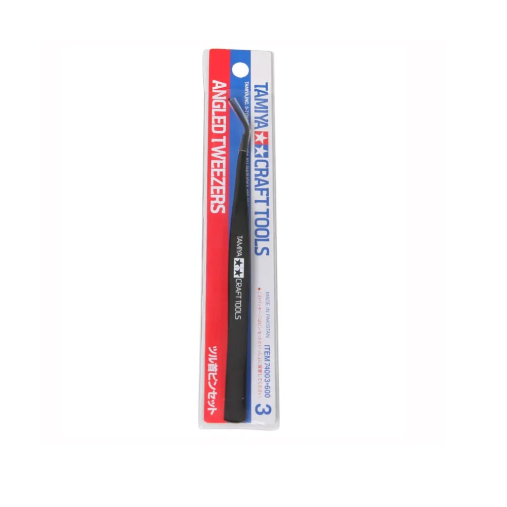 Tamiya 74003 Model Tools Angled Tweezers Hobby Craft Tools Accessory rc tools