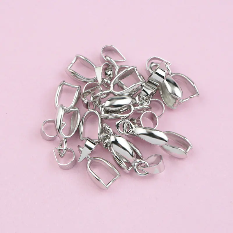 10 stks 4x15mm Koperen Connectors Hangers Sluitingen Haken Clips Borgtocht koperen Zaden Gesp Voor DIY Handgemaakte Sieraden Maken 4 kleuren