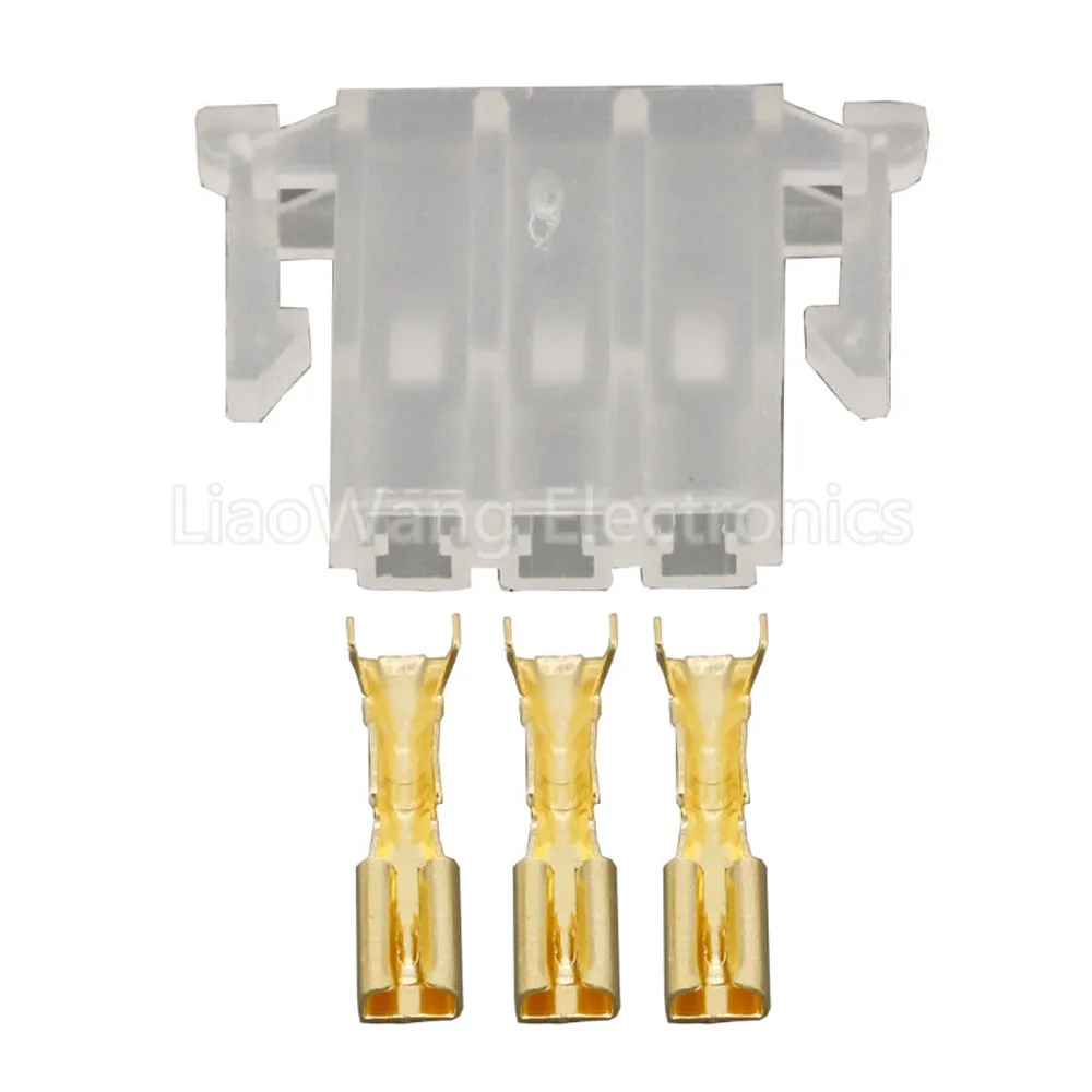 3-Poliger Wasserdichter Auto-Steckverbinder Automobilstecker Kabelbaum-Stecker Mit Anschluss DJ7031-2-21 – Detail 1