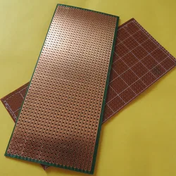 new 5pcs/lot Stripboard Veroboard vero prototype print Circuit Board 6.5x14.4cm 2.54mm breadboard platine lochraster pcb