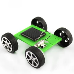 Mini Solar Powered Toy Car Kit para crianças, DIY Gadget Educacional, Engraçado brinquedos divertidos ao ar livre, Venda quente