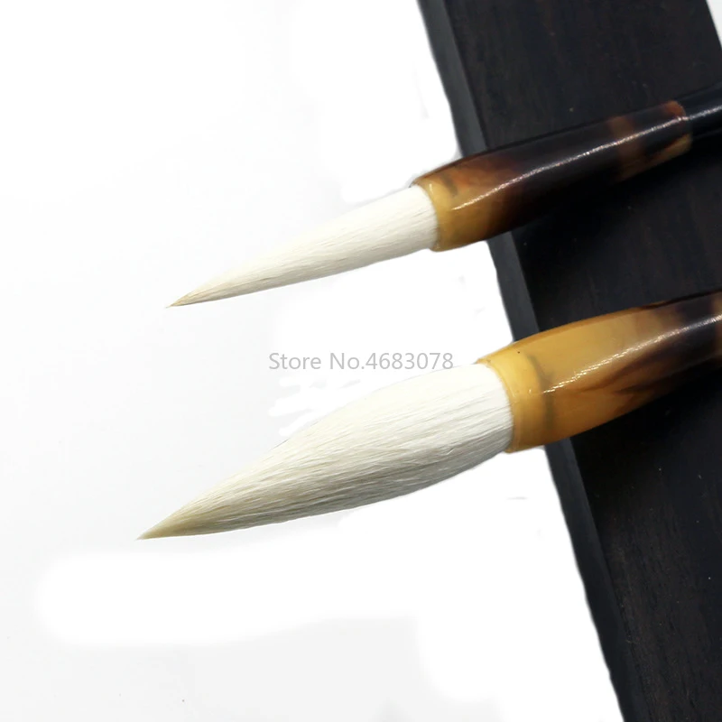 3Pcs/set Chinese Calligraphy Brushes Pen For Excellent quality Woolen Hair Writing Brush Fit For Student School supplies