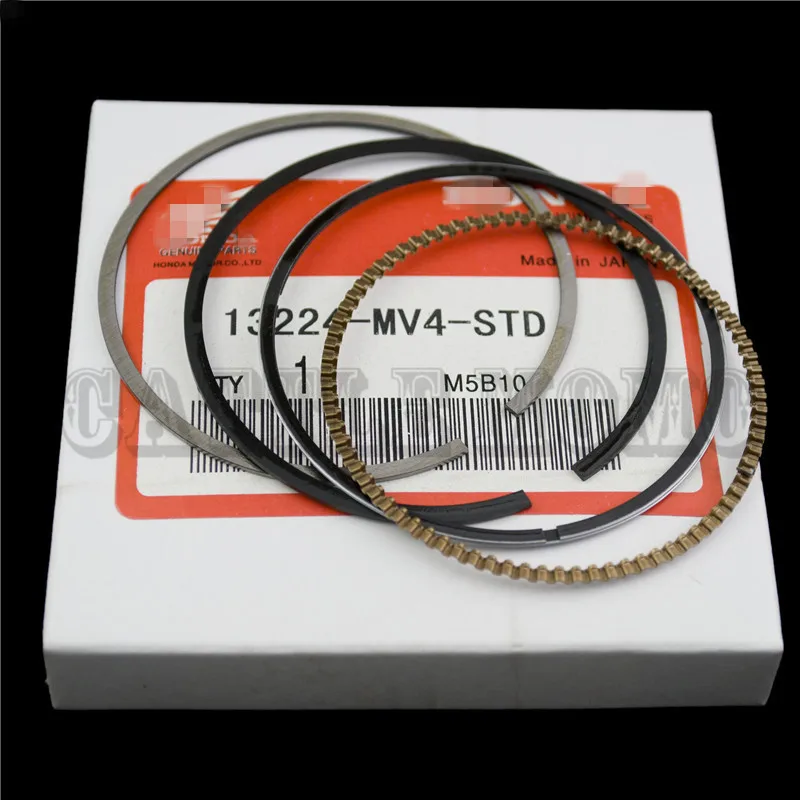 4XSet Motorcycle PISTON RING For CB400 Super Four 92-98/CBR400 NC23 NC29/VFR400 NC30 NC35 Piston Rings