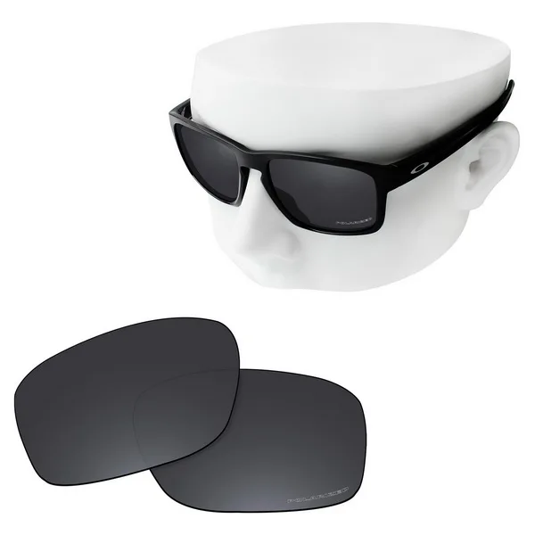 OOWLIT Anti-Scratch Replacement Lenses for-Oakley Sliver OO9262 Etched Polarized Sunglasses