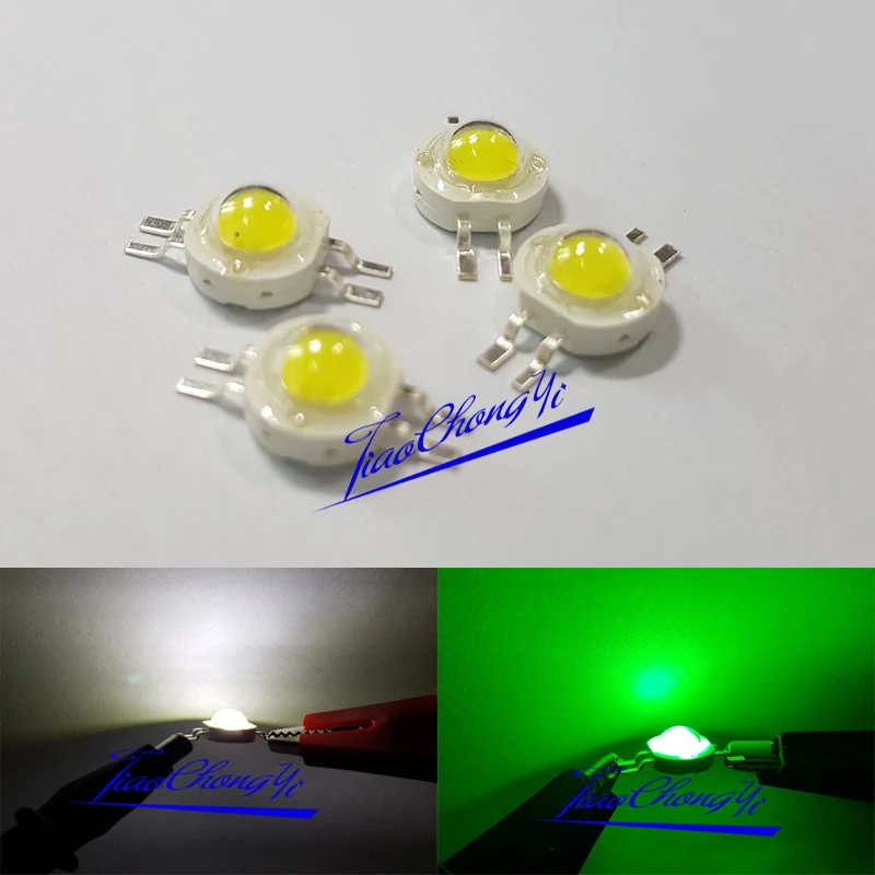 

New 2*3W Bicolor Double Color LED Red Green Blue Yellow White led cob chip Light Bead For DIY LED Car Light Lamp Flashlight