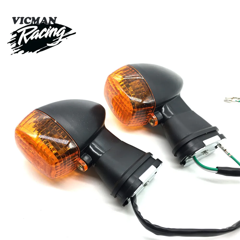 Indicator Front Turn Signal Light For Kawasaki ZX600 Ninja ZX-6R ZX6R ZX-9R ZXR400 KLE 250/400/500 ZX900 ZX-7 ZX7R ZX12R