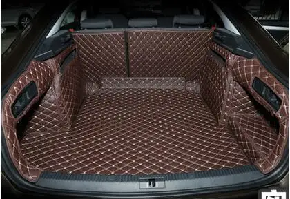 

High quality! Special trunk mats for Skoda Superb 2018-2015 waterproof cargo liner boot carpets for Superb 2016,Free shipping