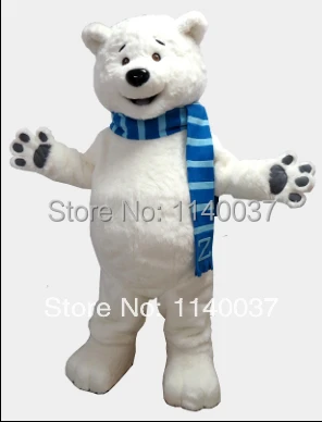 

mascot Polar Bear mascot costume custom fancy costume anime cosplay kits mascotte theme fancy dress carnival costume