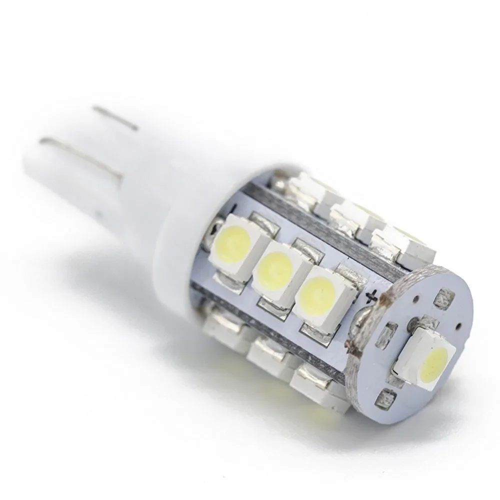 YSY 50Pcs T10 1210 13 SMD 194 168 W5W 13 Led LED Light Bulb Lamp White Side Wedge Led Bulb Car Interior