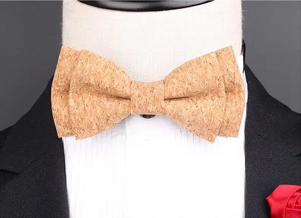 Miễn phí Vận Chuyển Mới nam nam thời trang casual mô hình Cây kinh doanh áo sơ mi bow tie gỗ chip gắn bó flowers collar cà vạt