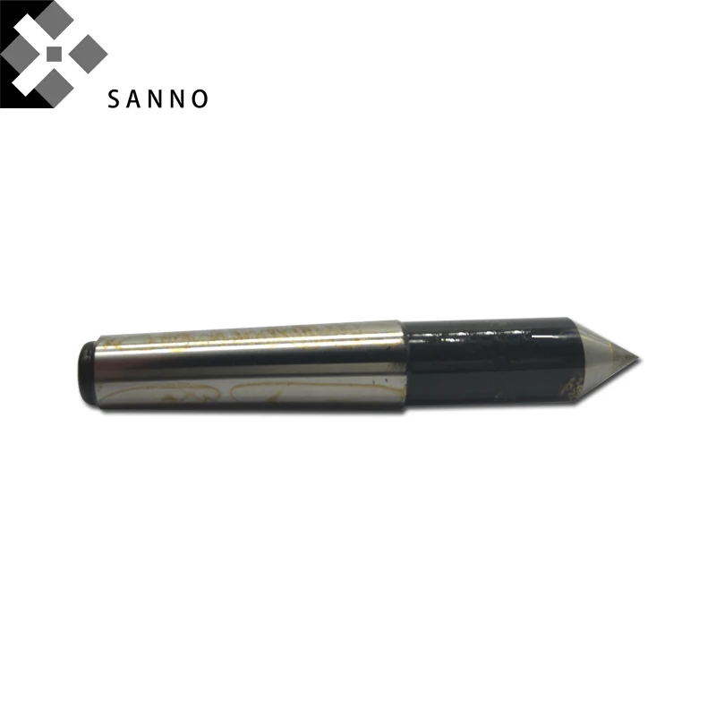 Morse3-Morse4 cán dài nửa Kiểu chữ V chết trung tâm nhám bên ngoài máy cứng tiện đầu kẹp chết trung tâm