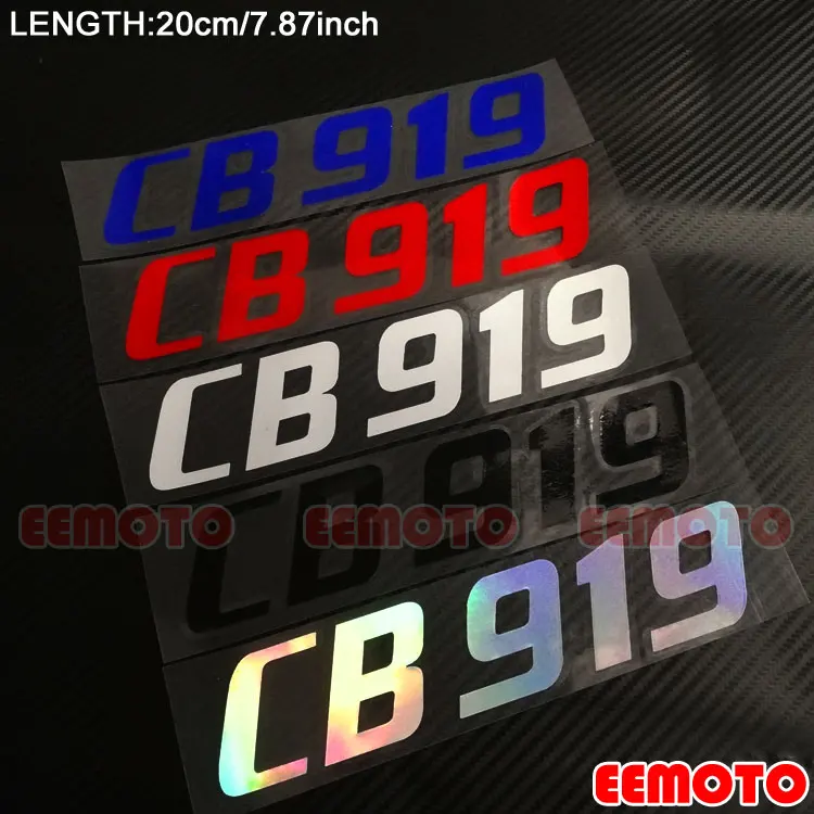 Motorcycle helmet Shell Tank Pad Motorbike Fairing Reflective Decals Stickers for HONDA CB919 CB1100 CB1300 CB 919 1100 1300