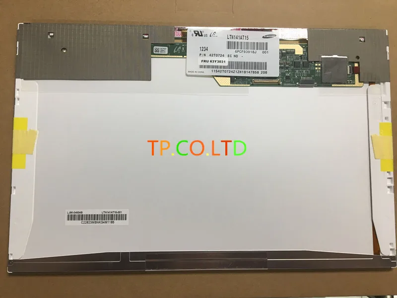 

14,1 "LED LCD LTN141AT15 B141EW05 V.4 LP141WX5-TLP3 для Lenovo T410