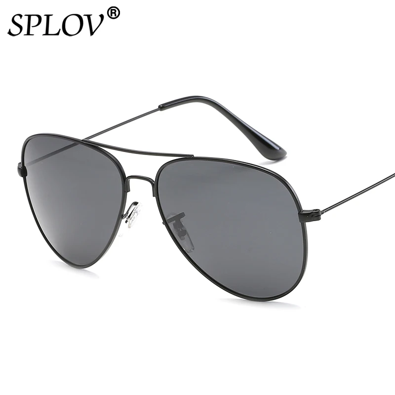 SPLOV Aviation Polarized Sunglasses Men and Women Brand Designer Pilot Sun Glasses Classic Coating Driving Occhiali Da Sole