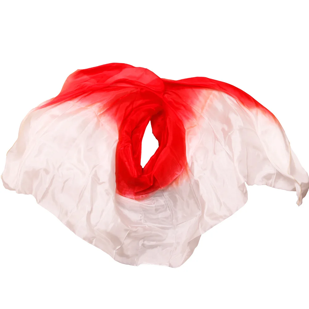 Voile de danse du ventre 100% soie, accessoires écharpe châle, voile de performance pour pratique de danse, vente en gros, taille et couleur personnalisables