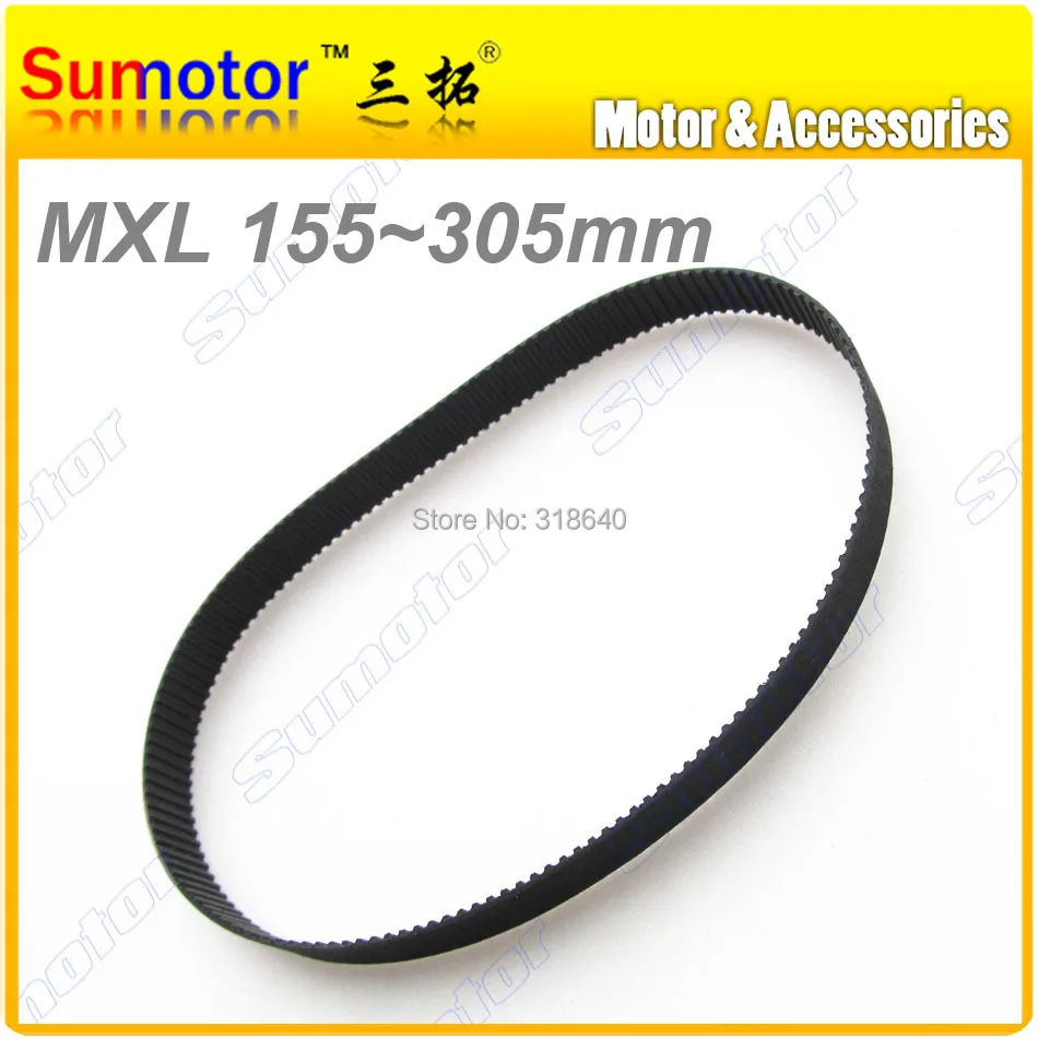 MXL Width 10mm Pitch 0.08 inch Length 6