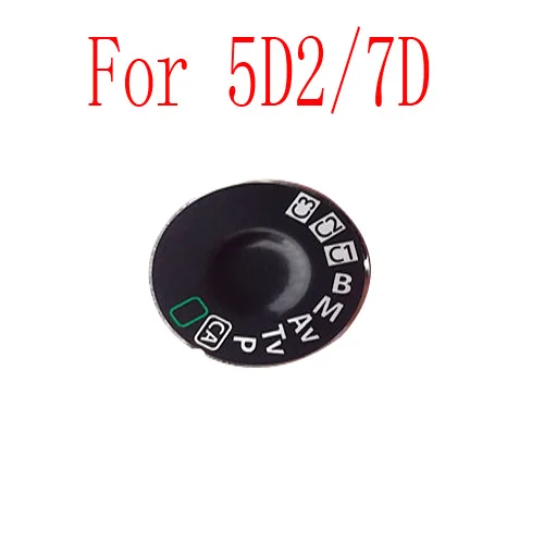 For Canon 5D2 5D3 5D4 60D 70D 6D 7D 80D 600D 700D 7D2 5Ds mode dial pad turntable patch, tag plate nameplate Camera repair parts