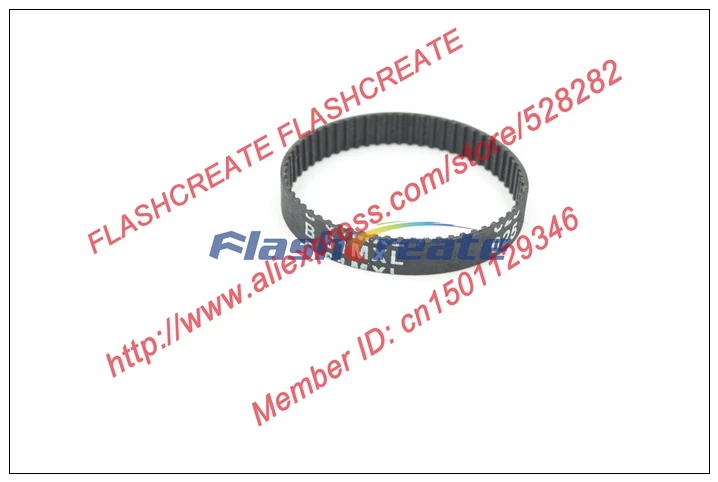 

10pcs B61 MXL Timing Belt Teeth 61 Width 6.35mm Length 123.952mm B61MXL Rubber Closed-Loop Synchronous Belt Fit MXL Pulley