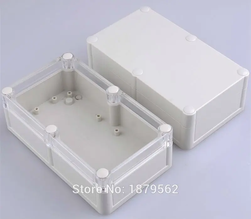 [2 styles] 161.5*94*51mm plastic project for electronic IP68 waterproof plc instrument case housing DIY PCB junction outlet case