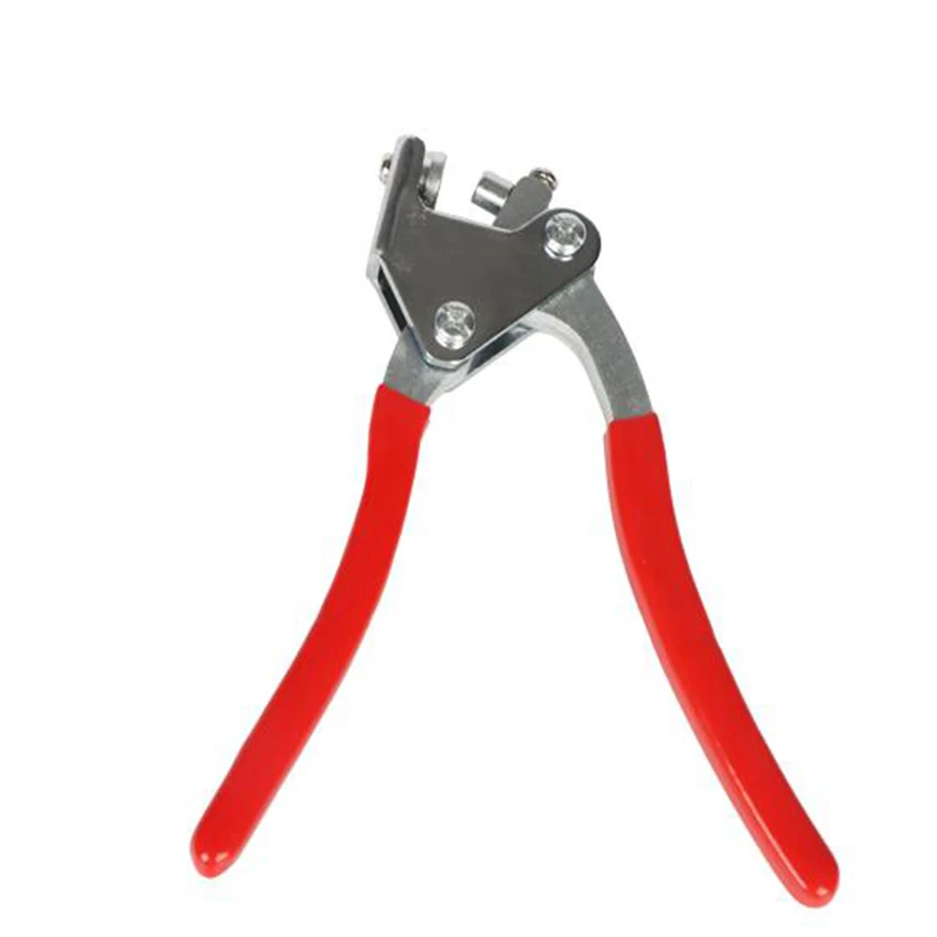 Lood Sealing Tang Rood Plastic Coated Handvat Remklauwen Straight Handvat Met Aangepaste Ondersteuning