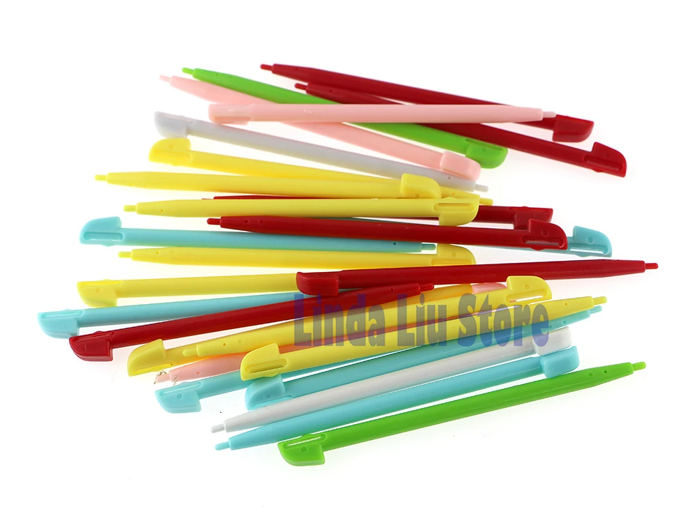 Touch pen for wii u Colorful Plastic Color Touch Stylus Pen for Nintendo Wii U Gamepad 200pcs/lot