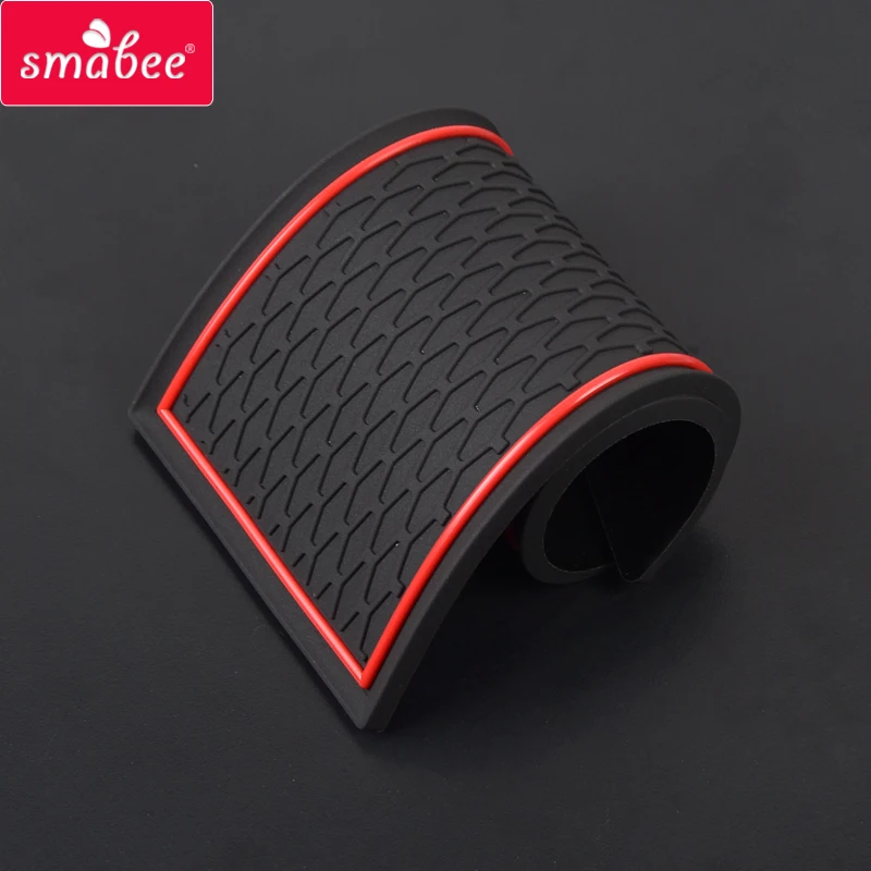 Smabee Anti-Slip Rubber Gate Slot Mat for Chevrolet Equinox 3 2017 - 2022 MK3 Accessories Cup Holders Non-slip mats 13PCS