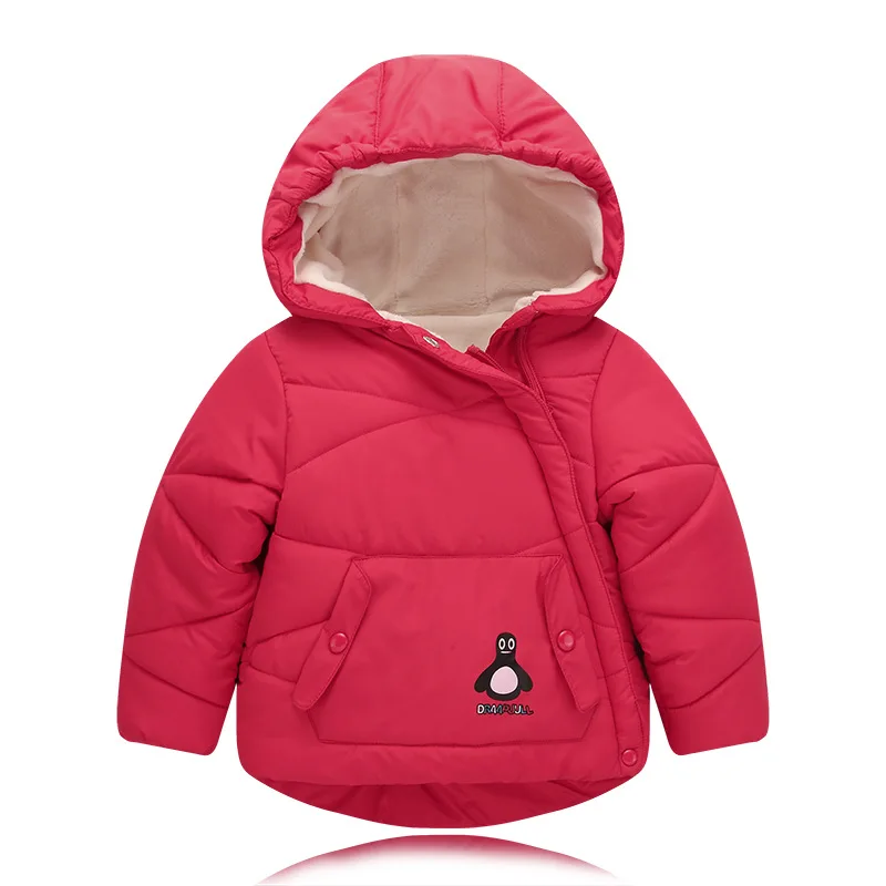 Children Outerwear Winter Parkas Girls Jacket  Winter Coats Warm Clothes For Baby Girls Thick Cotton Outerwear For baby Clothing