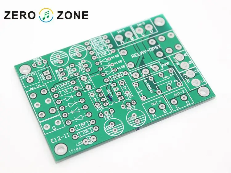 Placa de proteção do amplificador gzlozone E12-II pcb