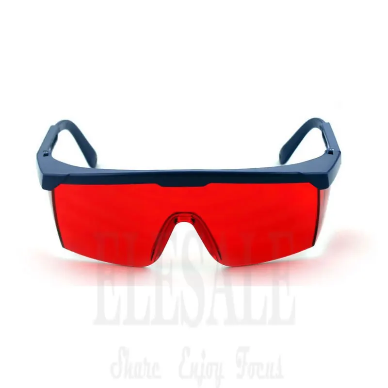 Red Lens Laser Eye Protection Safety Glasses With Portable Case For Preventing Green Laser 200nm-540nm  Work Safety Goggles