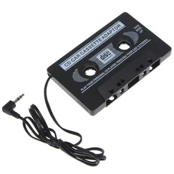 High Quality Car Cassette Universal Car Audio Cassette Tape Adapter for iPod MP3 CD DVD Player