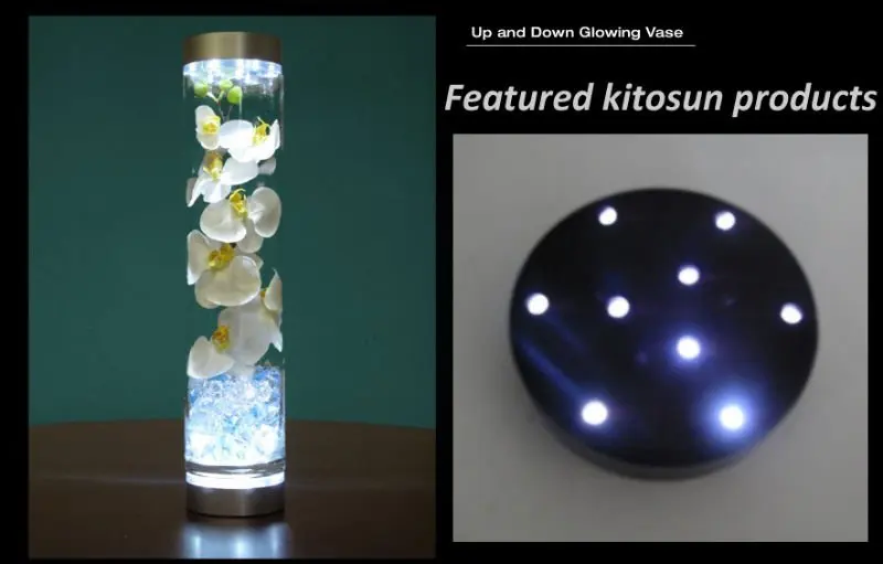 

10pcs/lot 4inch LED Bulbs led vase base light Outdoor Christmas Decorative Fairy Light