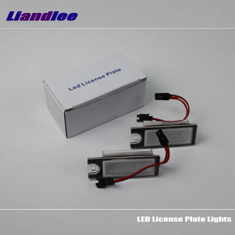 

Liandlee Car License Plate Lights For Volvo C70 V70 XC70 2006-2015 Auto Number Frame Lamp Bulb LED Illumination Accessories