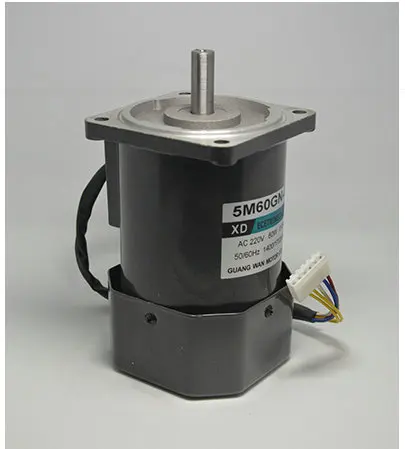 

AC 220V 60W 1400 / 2800RPM 90 * 90 * 126MM XD-5M60GN-CC AC speed motor / DIY accessories