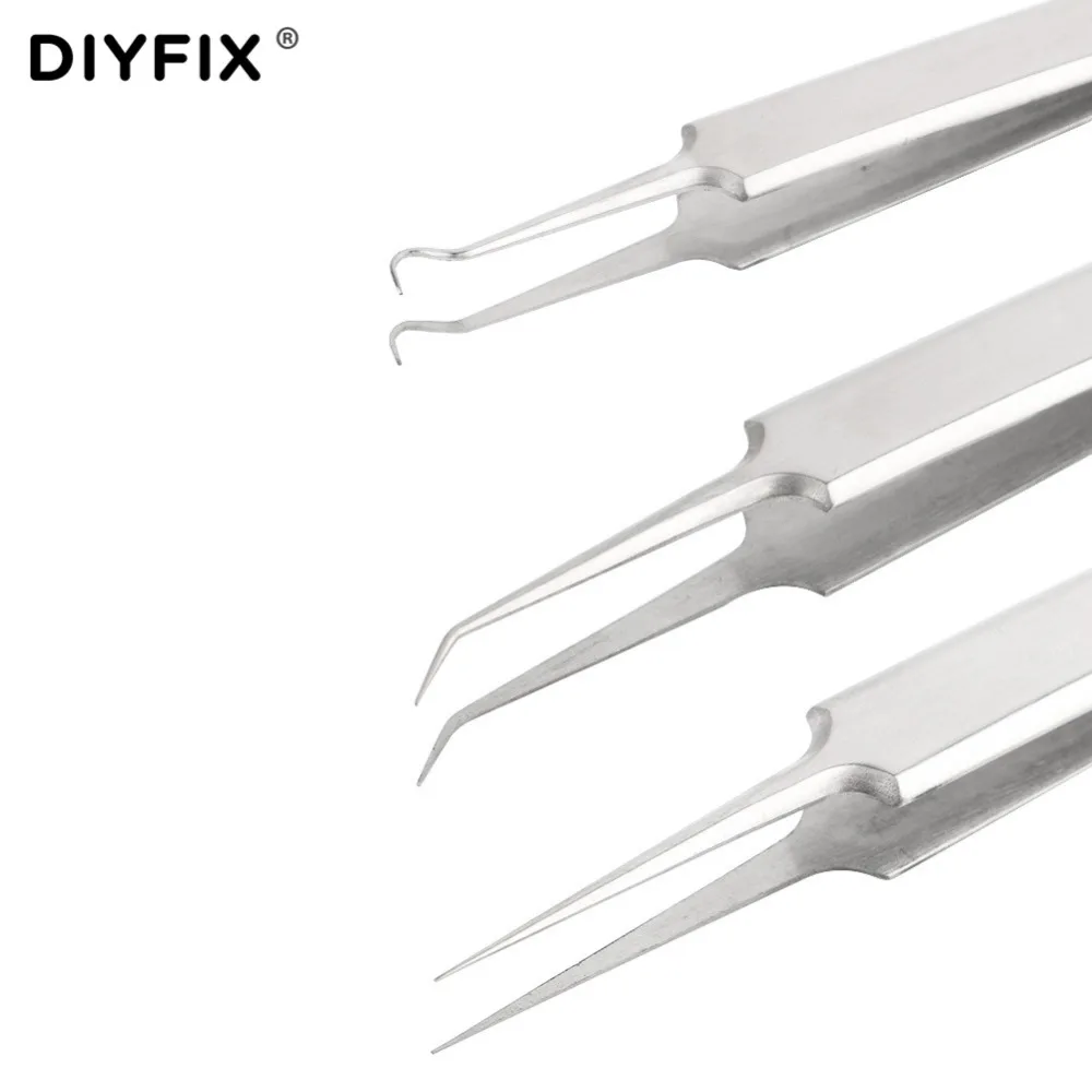 DIYFIX-ملاقط إبرة حب الشباب ، إزالة البثور والرؤوس السوداء ، أدوات العناية بالوجه ، الرؤوس السوداء