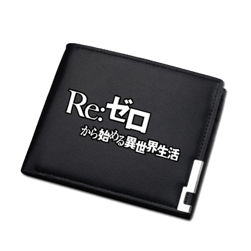 Re:Life in a different world from zero Rem Ram Sexy Women Long purse Pu Leather Short Wallet Gift ID Card Hodler Change Clutch