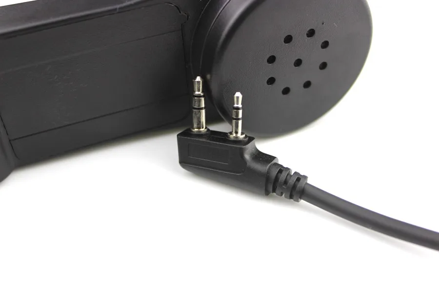 Walkie Talkie Handphone K Plug Hand Mic Z-TAC Element H250-PTT Communication Station Handle Microphone For Kenwood Baofeng