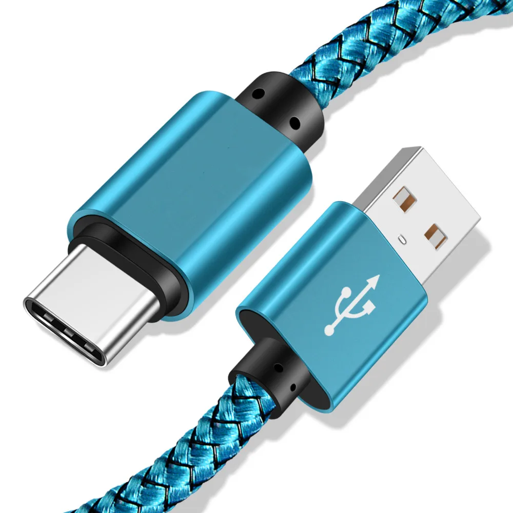 0.25M/1M Cord USB Type C Data Cable 2A Fast Charger For Samsung galaxy A80 A60 A40 A20 Tab A 8 (2019) Tab A 10.1 HTC 10 U11 life
